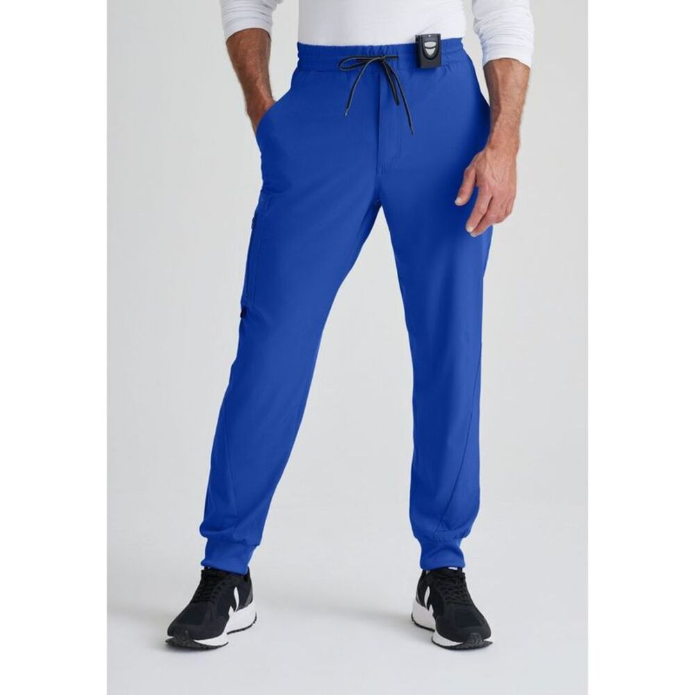 Barco One -  - Men's Vortex 6-Pocket Jogger Scrub Pan Blue